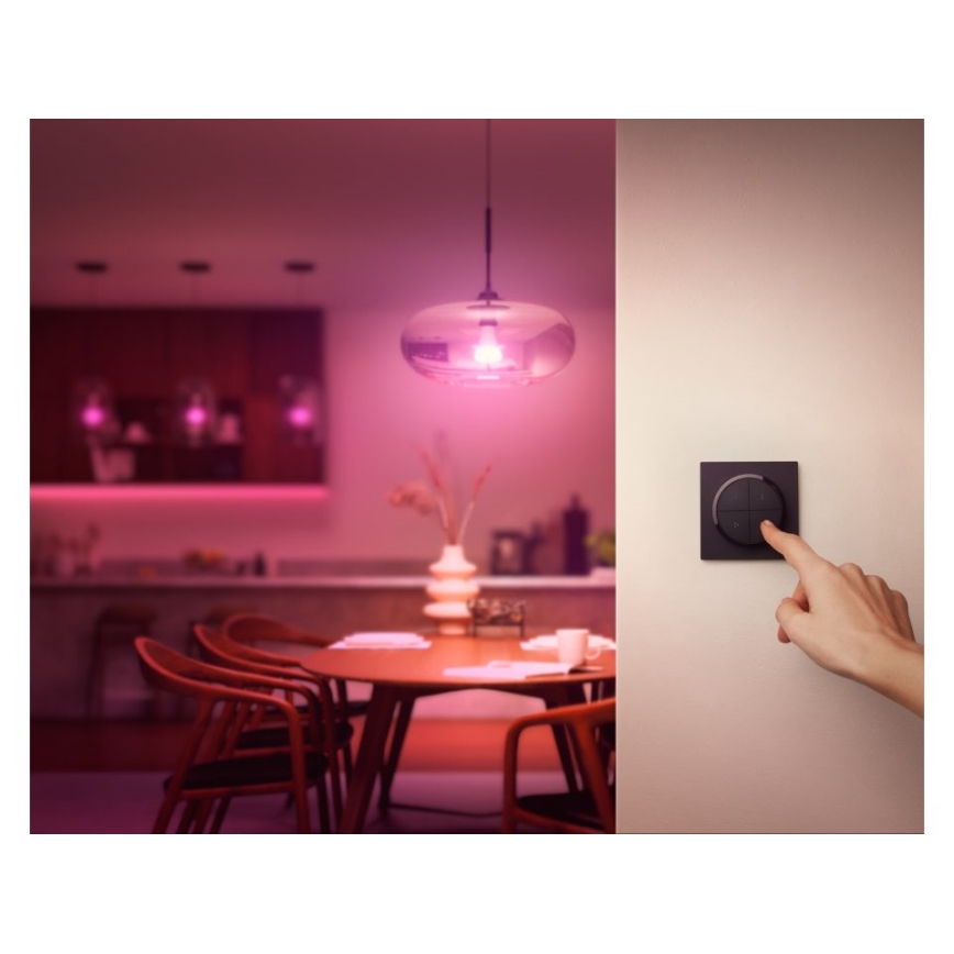 Philips - Remote control with a switch Hue TAP 1xCR2032 black