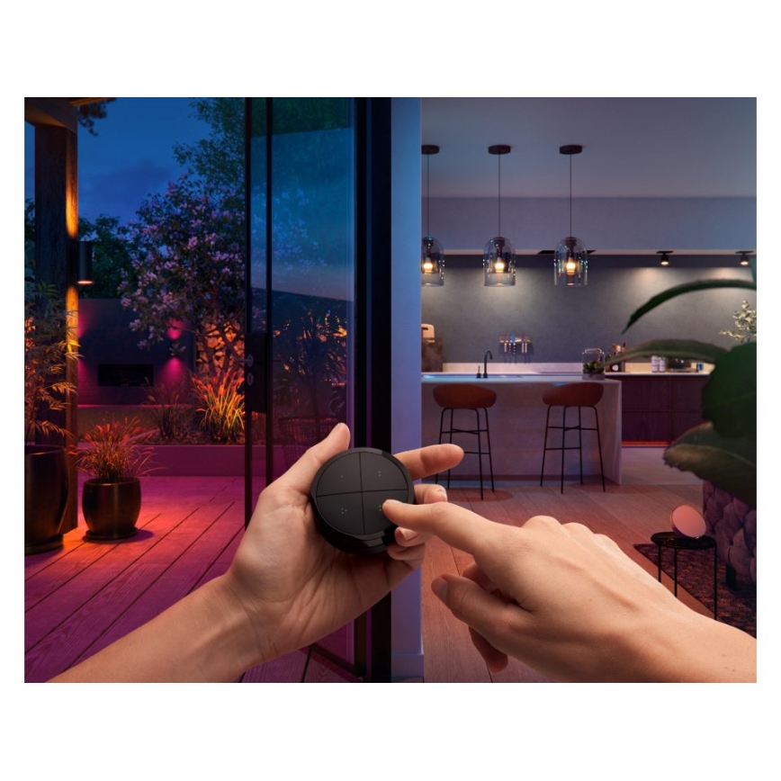 Philips - Remote control with a switch Hue TAP 1xCR2032 black