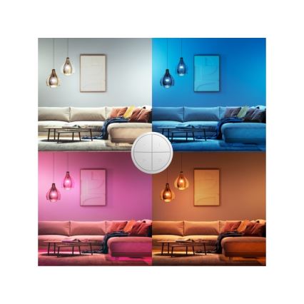 Philips - Remote control with switch Hue TAP 1xCR2032 white