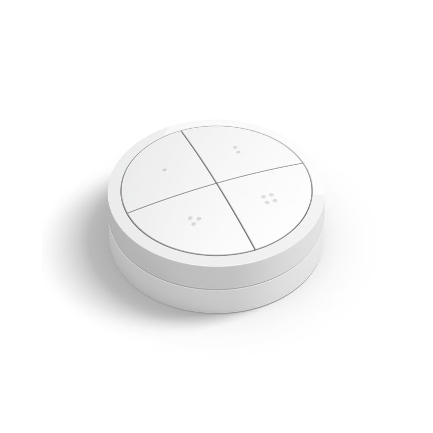 Philips - Remote control with switch Hue TAP 1xCR2032 white
