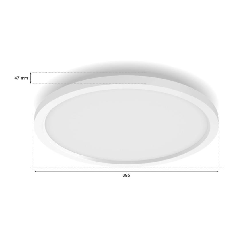 Philips - RGBW Dimmable ceiling light Hue SURIMU LED/40W/230V