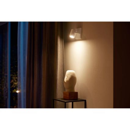 Philips - RGBW LED Dimmable spotlight Hue ARGENTA 1xGU10/4,2W/230V 2000-6500K