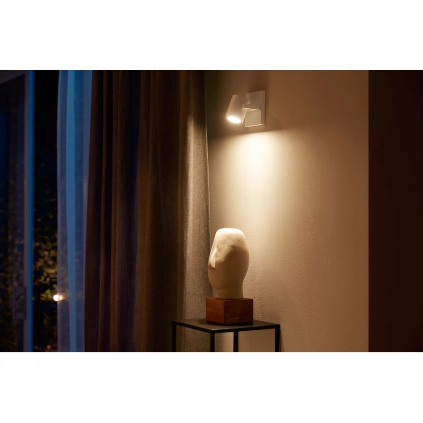 Philips - RGBW LED Dimmable spotlight Hue ARGENTA 1xGU10/4,2W/230V 2000-6500K