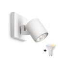 Philips - RUNNER LED RGBW Dimmable Spotlight 1xGU10/6,5W/230V 2700-6500K White