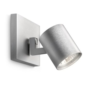 Philips - RUNNER Spotlight 1x GU10/20W/230V, Matte Chrome