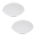 Philips - SET 2x LED Recessed light MESON LED/23,5W/230V 4000K