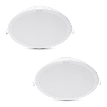 Philips - SET 2x LED Recessed light MESON LED/23,5W/230V 4000K