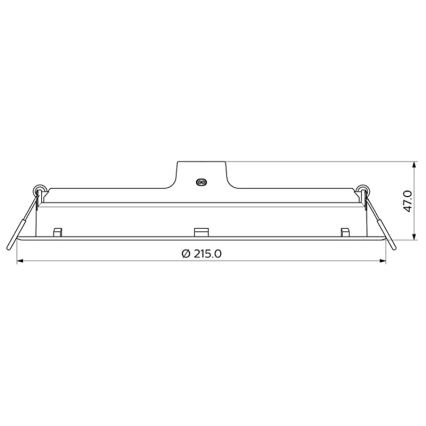 Philips - SET 2x LED Recessed light MESON LED/23,5W/230V 4000K