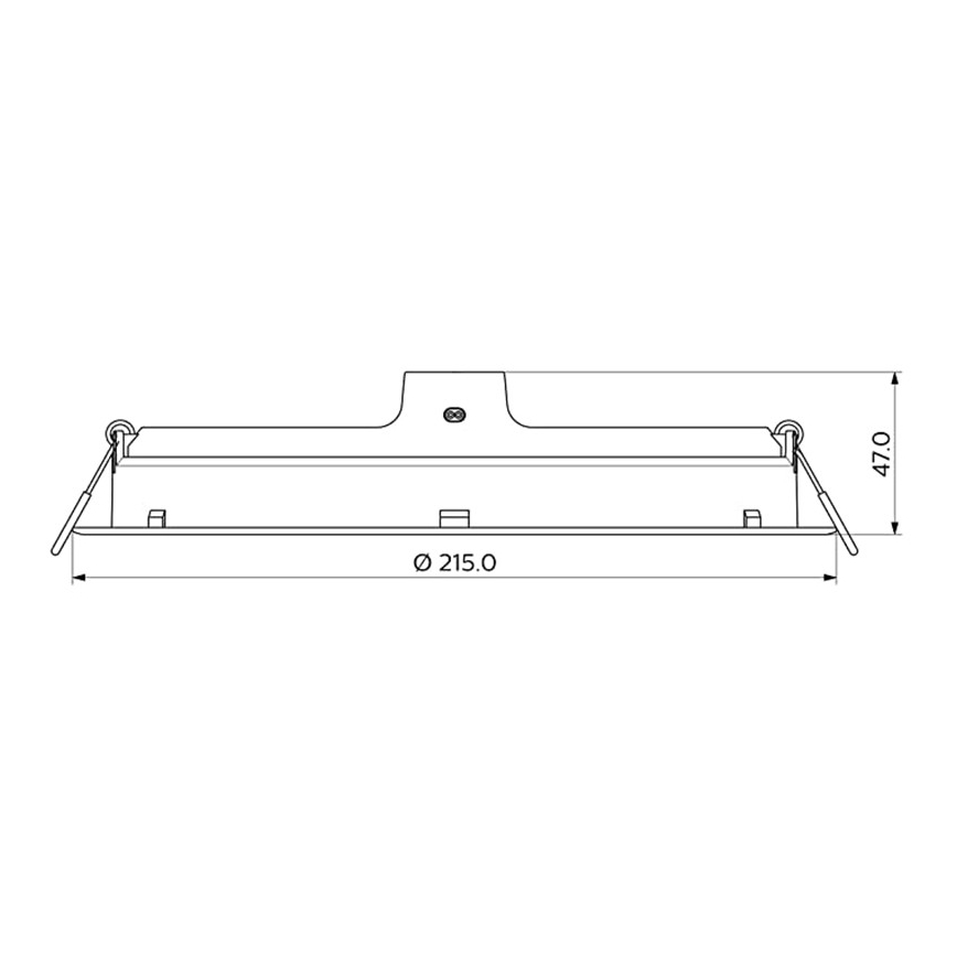 Philips - SET 2x LED Recessed light MESON LED/23,5W/230V 4000K