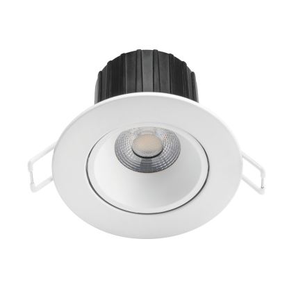 Philips - SET 3x LED Dimmable bathroom recessed light ABROSA LED/9W/230V IP44