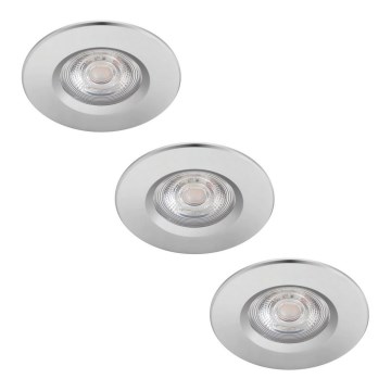 Philips - SET 3x LED Dimmable bathroom light DIVE LED/5W/230V IP65