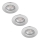 Philips - SET 3x LED Dimmable bathroom light DIVE LED/5W/230V IP65