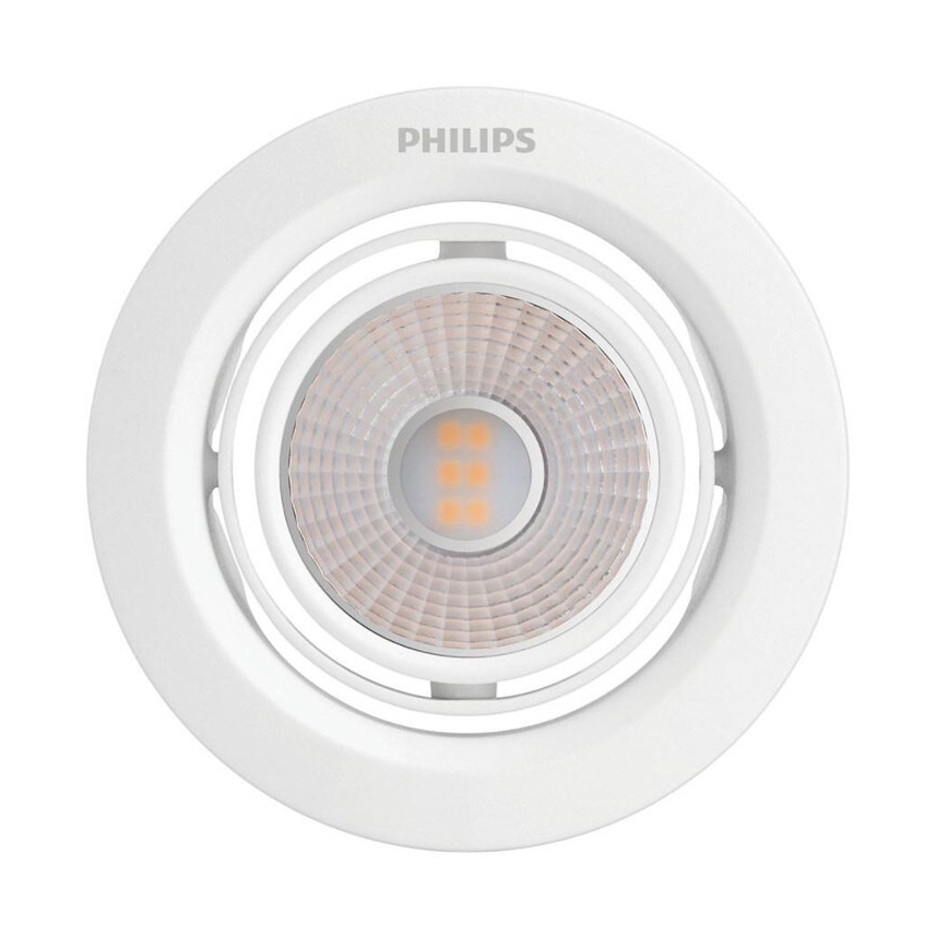 Philips - SET 3x LED Dimmable recessed light SCENE SWITCH LED/5W/230V
