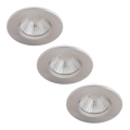 Philips - SET 3x LED Dimming bathroom light LED/5,5W/230V 2700K IP65