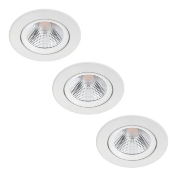 Philips - SET 3x LED Dimming recessed light LED/5,5W/230V 2700K