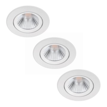 Philips - SET 3x LED Dimming recessed light LED/5W/230V 2700K