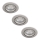 Philips - SET 3x LED Dimming recessed light LED/5W/230V 2700K
