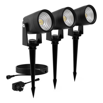 Philips - SET 3x LED Outdoor light GARDENLINK REUEL LED/1,5W/230V 2700K IP44