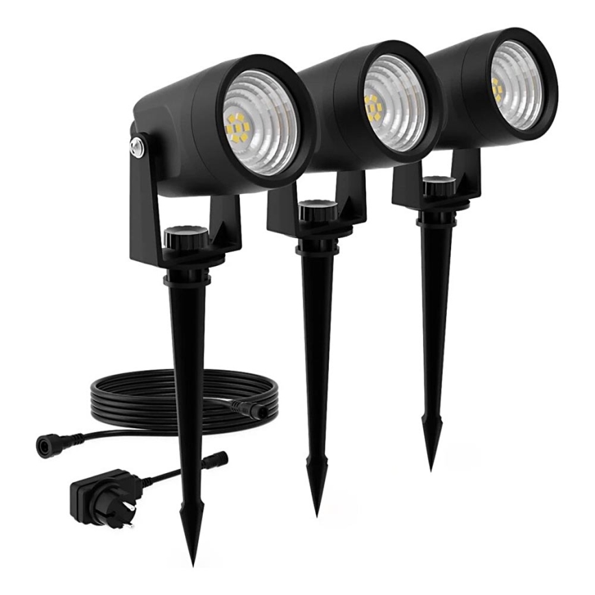 Philips - SET 3x LED Outdoor light GARDENLINK REUEL LED/1,5W/230V 2700K IP44