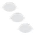 Philips - SET 3x LED Recessed light LED/5,5W/230V
