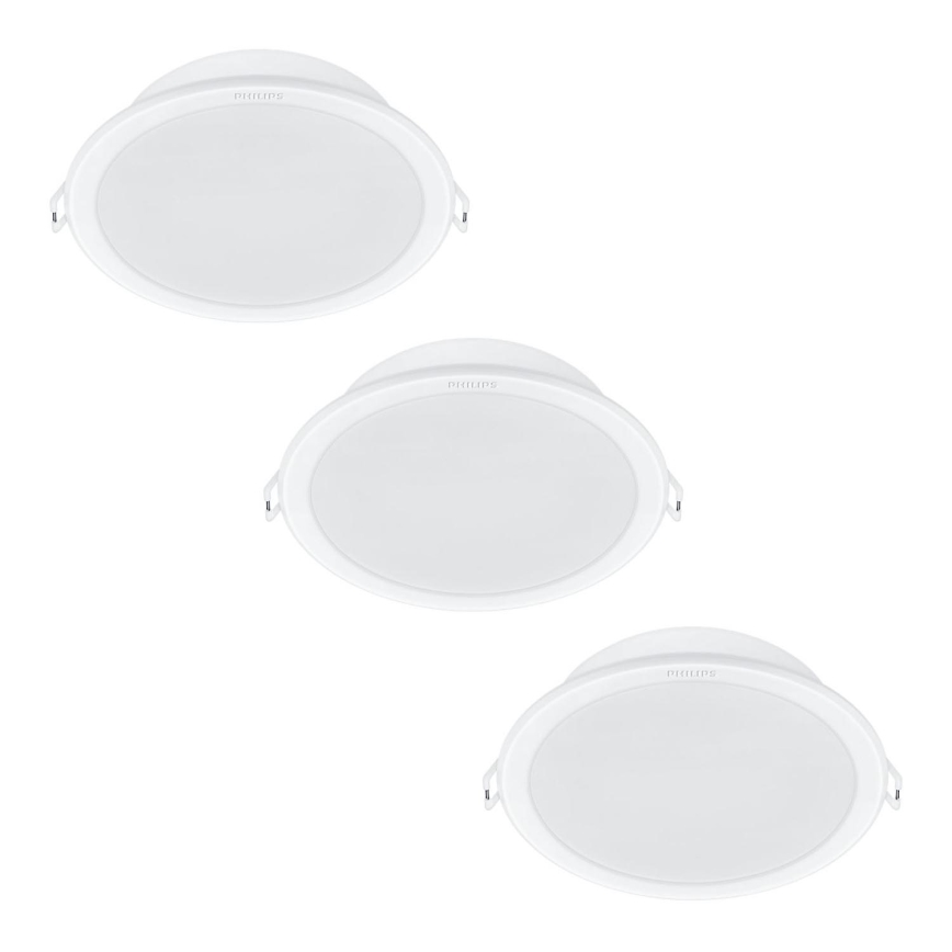 Philips - SET 3x LED Recessed light LED/5,5W/230V
