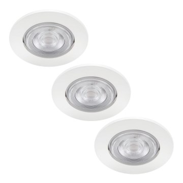 Philips - SET 3x LED Recessed light TARAGON LED/4,5W/230V 2700K