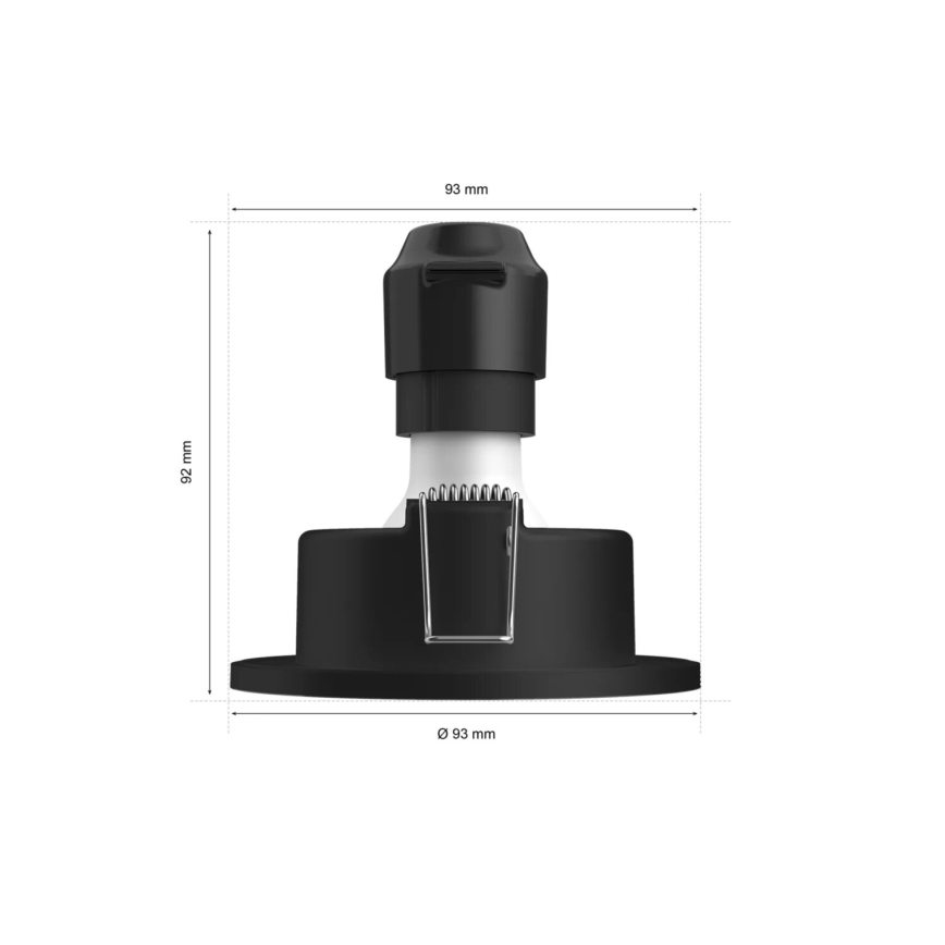 Philips - SET 3x LED RGBW Dimmable bathroom recessed light Hue XAMENTO 1xGU10/4,2W/230V 2000-6500K IP44