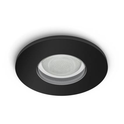 Philips -SET 3x LED RGBW Dimmable bathroom recessed light Hue XAMENTO 1xGU10/5,7W/230V 2200-6500K IP44