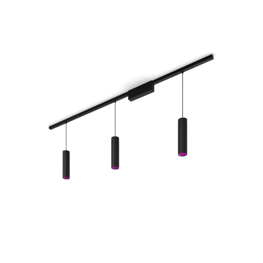 Philips - SET 3x LED RGBW Dimmable chandelier on a string for rail system Hue PERIFO LED/15,6W/230V 2000-6500K