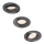 Philips - SET 3x Recessed light 1xGU10/5,5W/230V