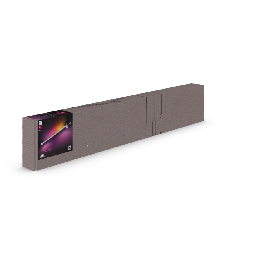 Philips - SADA 3xLED RGB Dimmable wall spotlight for rail system Hue PERIFO LED/39,9W/230V 2000-6500K