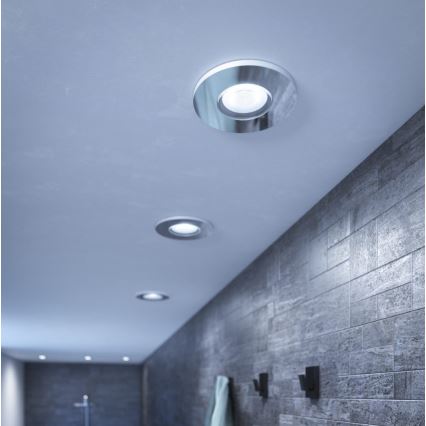Philips - SET 3x LED Dimmable bathroom recessed light Hue ADORE BATHROOM 1xGU10/4,2W/230V 2200-6500K IP44