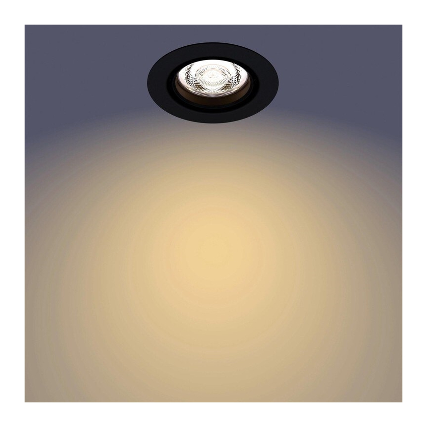 Philips - SET 3xLED Dimmable recessed light IMPALA Warm Glow LED/6W/230V 2200-2700K