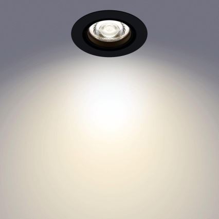 Philips - SET 3xLED Dimmable recessed light IMPALA Warm Glow LED/6W/230V 2200-2700K