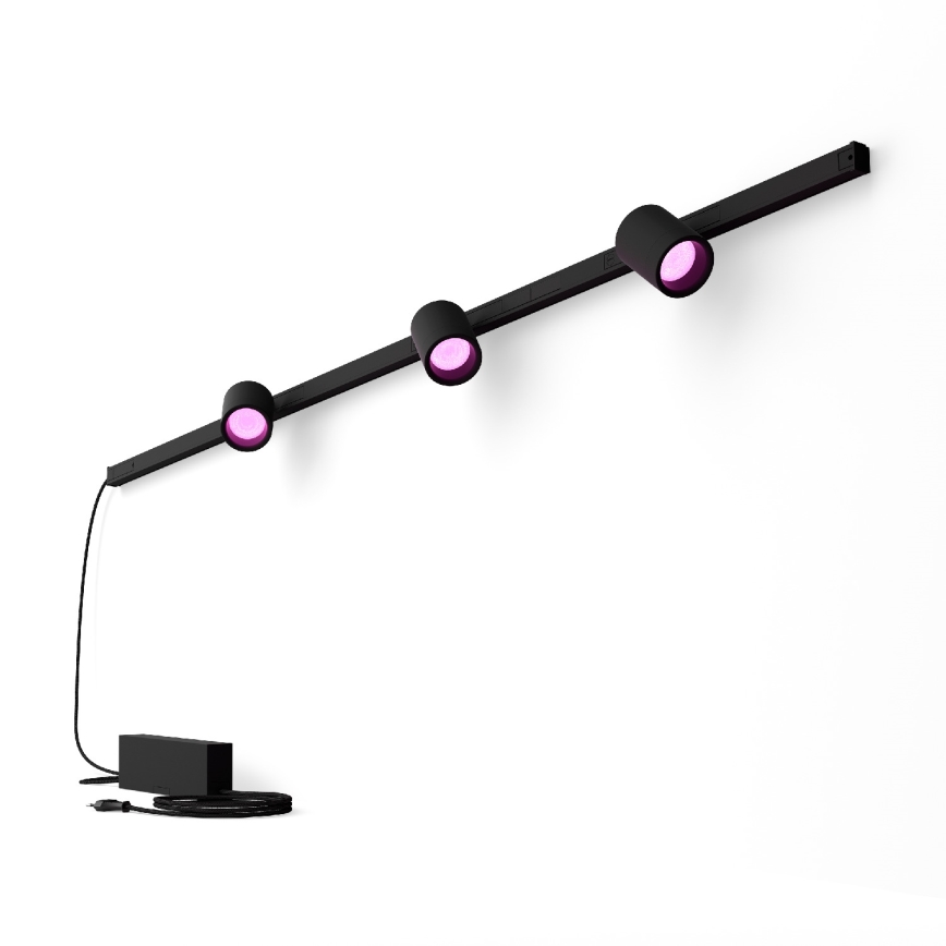 Philips - SET 3x LED RGB Dimmable light for rail system Hue PERIFO LED RGB/15,6W/230V 2000-6500K