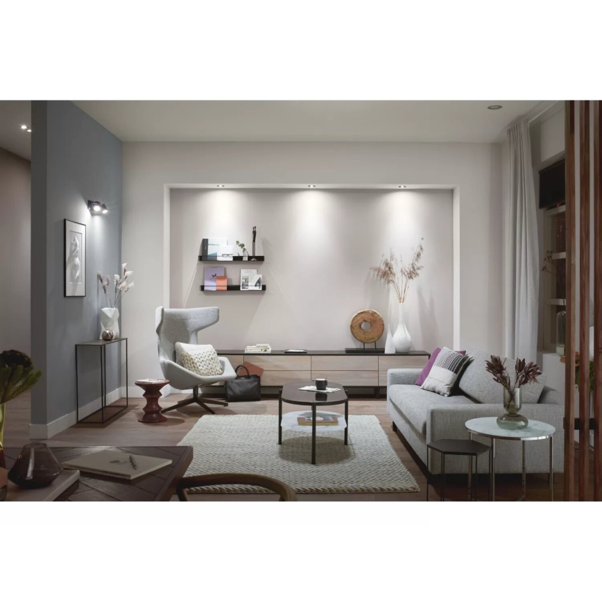 Philips - SET 3xLED RGBW Dimmable recessed light Hue CENTURA 1xGU10/4,2W/230V 2000-6500K