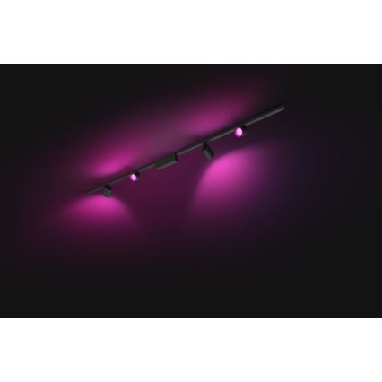 Philips  - SET 4xLED RGB Dimmable spotlight for rail system Hue PERIFO LED/20,8W/230V 2000-6500K