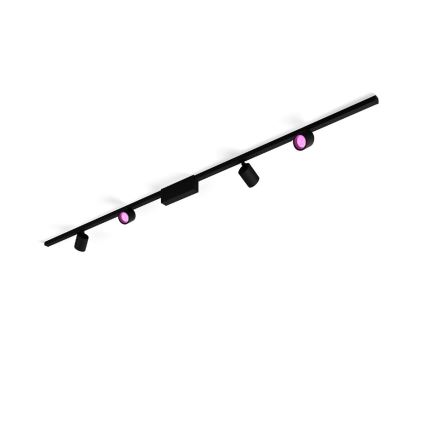 Philips  - SET 4xLED RGB Dimmable spotlight for rail system Hue PERIFO LED/20,8W/230V 2000-6500K