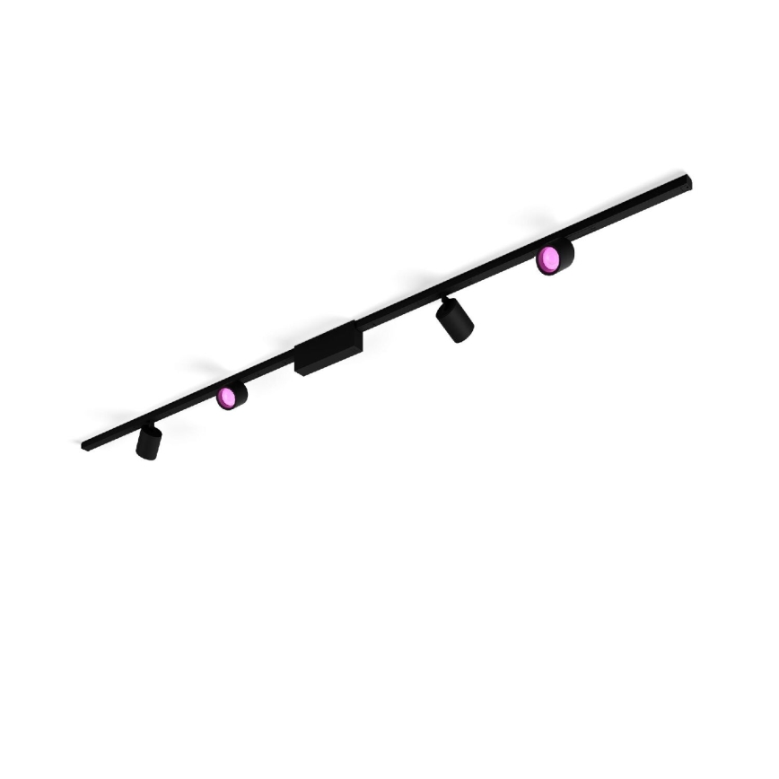 Philips  - SET 4xLED RGB Dimmable spotlight for rail system Hue PERIFO LED/20,8W/230V 2000-6500K