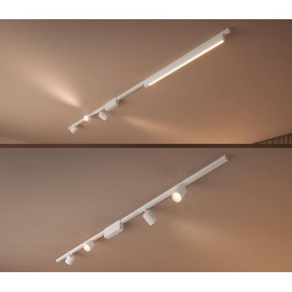 Philips  - SET 4xLED RGB Dimmable spotlight for rail system Hue PERIFO LED RGB/20,8W/230V 2000-6500K