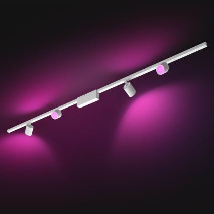 Philips  - SET 4xLED RGB Dimmable spotlight for rail system Hue PERIFO LED RGB/20,8W/230V 2000-6500K