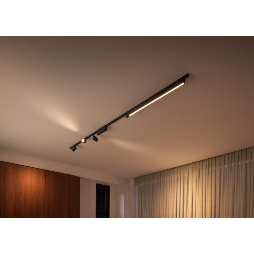 Philips - SET 4x LED RGB Dimmable light for rail system Hue PERIFO LED RGB/44,6W/230V 2000-6500K
