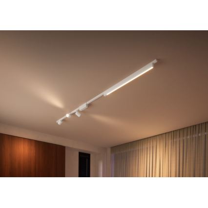 Philips - SET 4x LED RGB Dimmable light for rail system Hue PERIFO LED RGB/44,6W/230V 2000-6500K