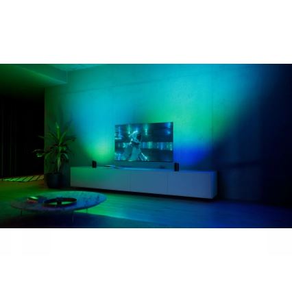 Philips - Set of 2 Hue Play RGBW Dimmable LED Projection Lights LED/20W/230V 2000–6500K Black