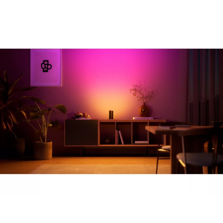 Philips - Set of 2 Hue Play RGBW Dimmable LED Projection Lights LED/20W/230V 2000–6500K Black