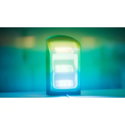 Philips - Set of 2 Hue Play RGBW Dimmable LED Projection Lights LED/20W/230V 2000–6500K Black