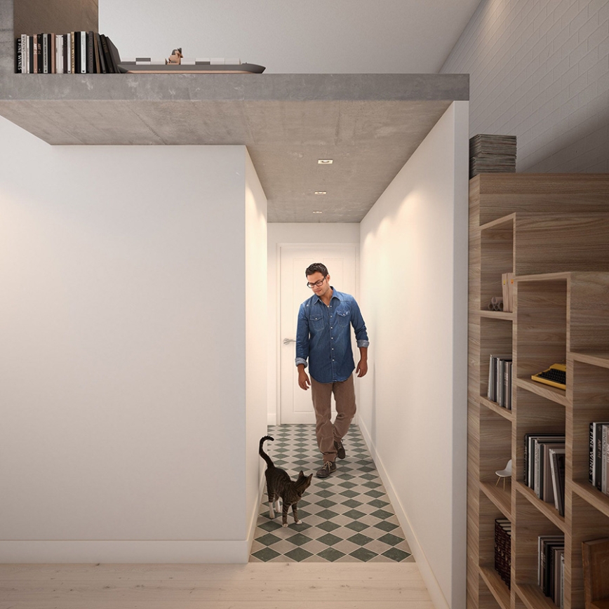 Philips - Set of 3 RGBW LED Dimmable Recessed Downlights DONEGAL 3xGU10/4.8W/230V + remote control