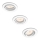Philips - Set of 3 PERIDOT recessed downlights 1xGU10/7W/230V white