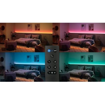 Philips - SMART WIZMOTE Remote Control 2xAAA Wi-Fi