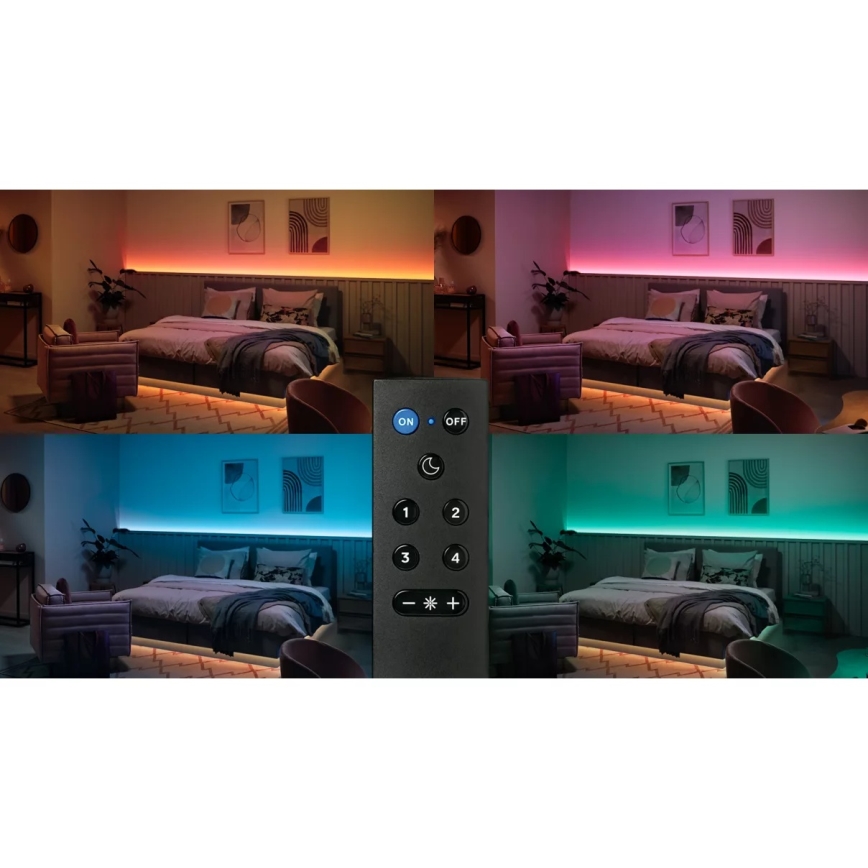 Philips - SMART WIZMOTE Remote Control 2xAAA Wi-Fi